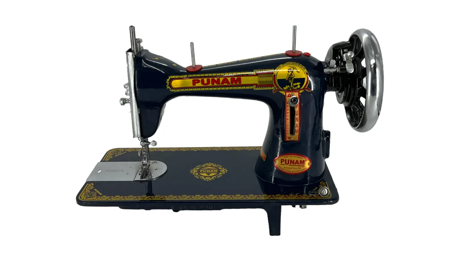 PUNAM Kissan Tailor SV सिलाई मशीन — नीला — नीला