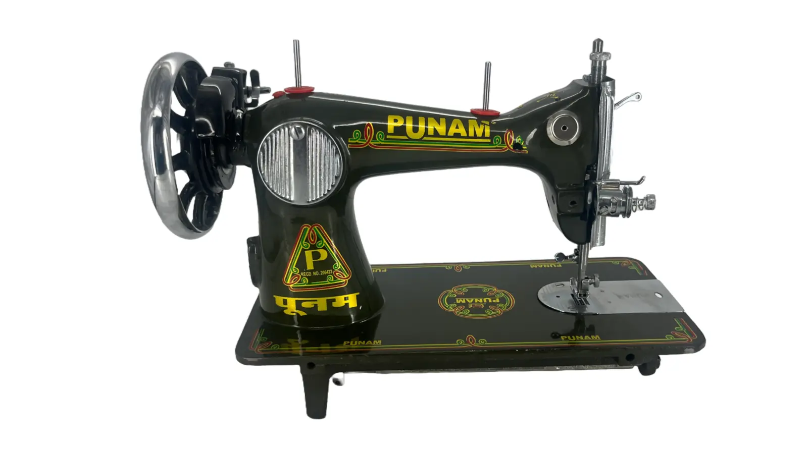 PUNAM Nutan SV सिलाई मशीन — मेहंदी — मेहंदी